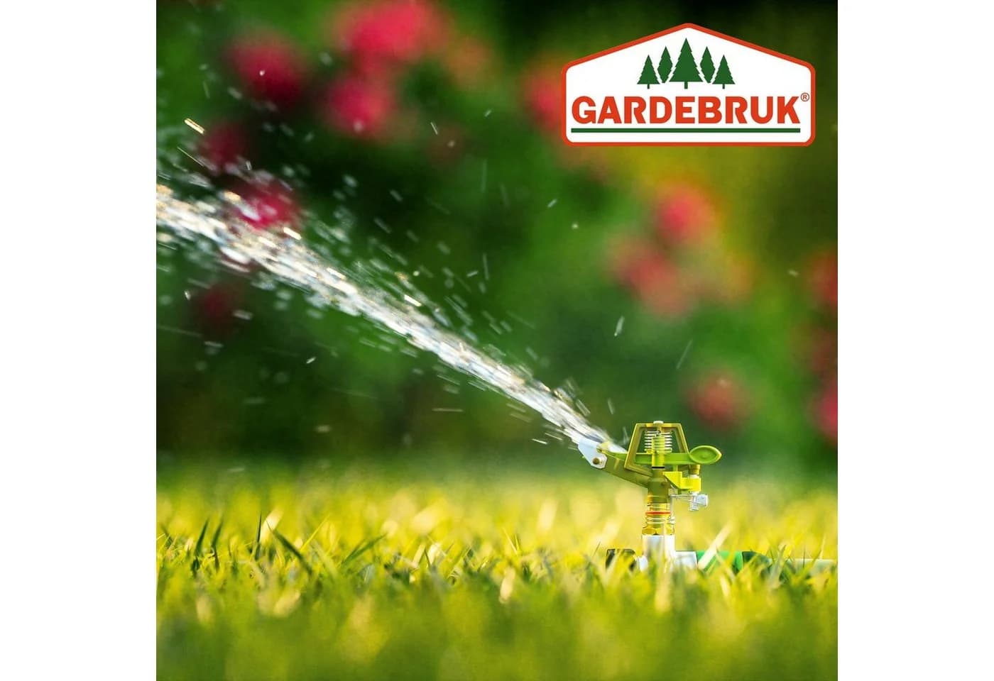 Gardebruk Kreisregner 2er Set Impulsregner bis 24m