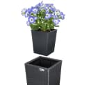 Casaria Pflanzkübel 3er Set Polyrattangeflecht Bild 1