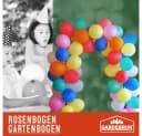 Deuba Spalier Witterungsbeständig Rosenbogen Bild 1