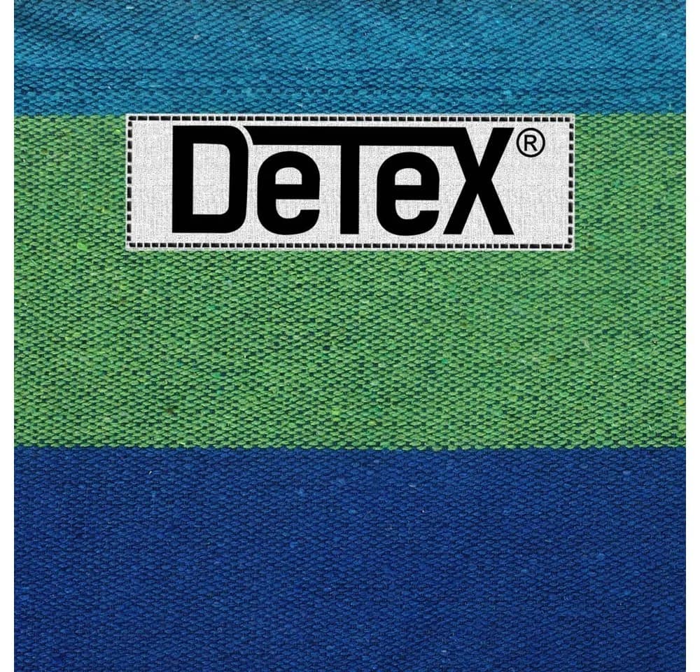 Detex Hängematte mit Gestell 150kg Belastbar Grün/Bunt - Bild 4
