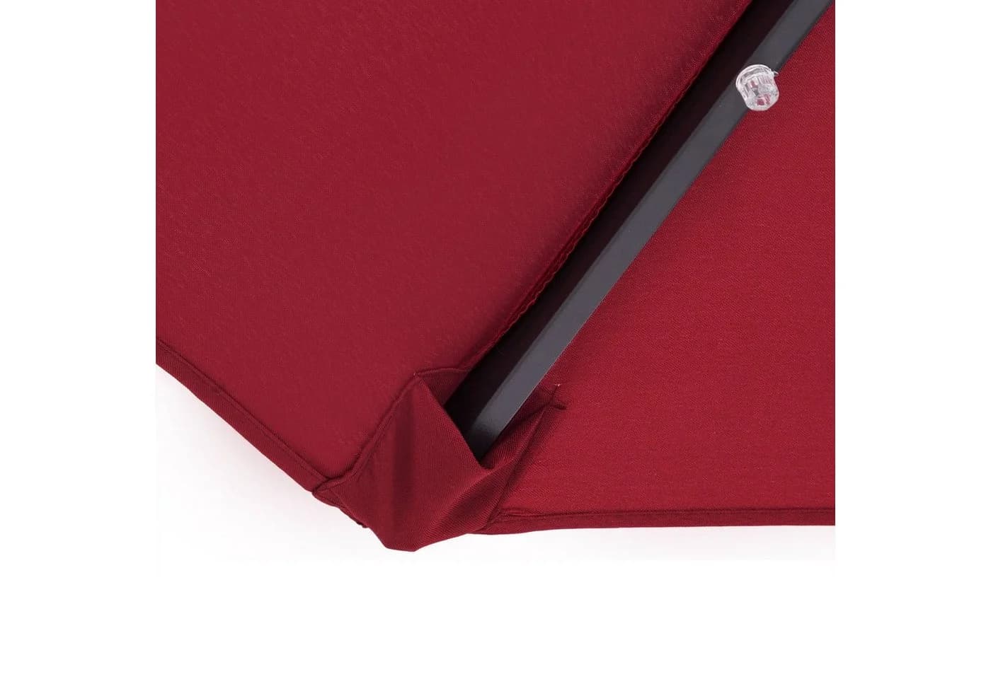Kingsleeve Sonnenschirm Rot mit LED und Solar - Bild 5
