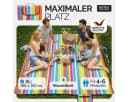 Detex Picknickdecke XL 195x150 cm Wasserdicht Wärmeisoliert Bunt Bild 1