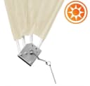 Detex Balkonsichtschutz 2er Set 140x140 cm UV-beständig Bild 5