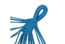 Detex Hängematte 2 Personen XXL 300kg blau Boho-Style Makramee Bild 1