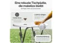 Casaria Stehtisch Klappbar 110cm Hoch Rund Ø60cm Garten Camping Bistrotisch Partytisch Bild 3
