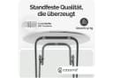 Casaria Stehtisch Klappbar 110cm Hoch Rund Ø60cm Garten Camping Bistrotisch Partytisch Bild 5