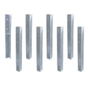 Wickey Bodenanker SolidLock 8 Stk. Winkelanker verzinkter Stahl Bild 2