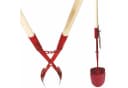 BauSupermarkt24 Erdlochausheber 11–28cm Ø Gr.1 Handbagger Erdlochschaufel m. 2 Stiele Bild 1