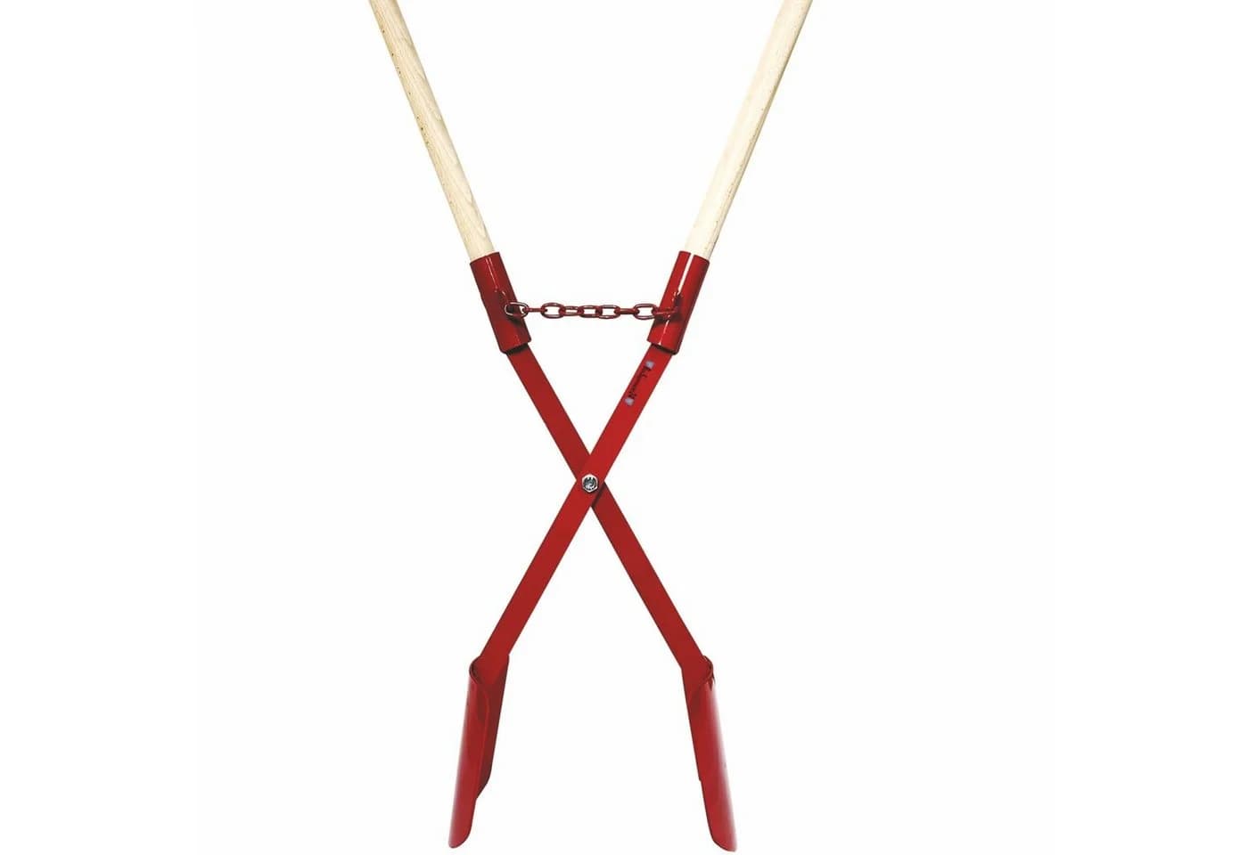 BauSupermarkt24 Erdlochausheber 11–28cm Ø Gr.1 Handbagger Erdlochschaufel m. 2 Stiele - Bild 3