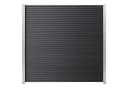 GartenLand Zaun Shadowline WPC Co-extrudiert Schwarz Bild 1