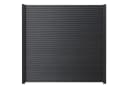 GartenLand Zaun Shadowline WPC Co-extrudiert Schwarz Bild 2