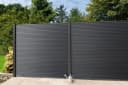GartenLand Zaun Shadowline WPC Co-extrudiert Schwarz Bild 4