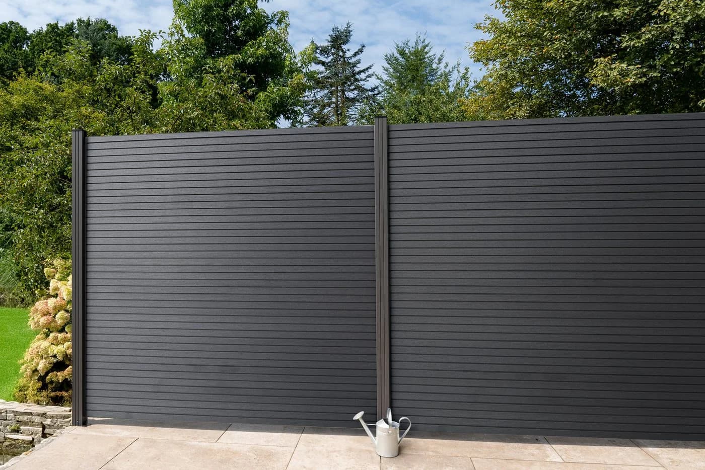 GartenLand Zaun Shadowline WPC Co-extrudiert Schwarz - Bild 4