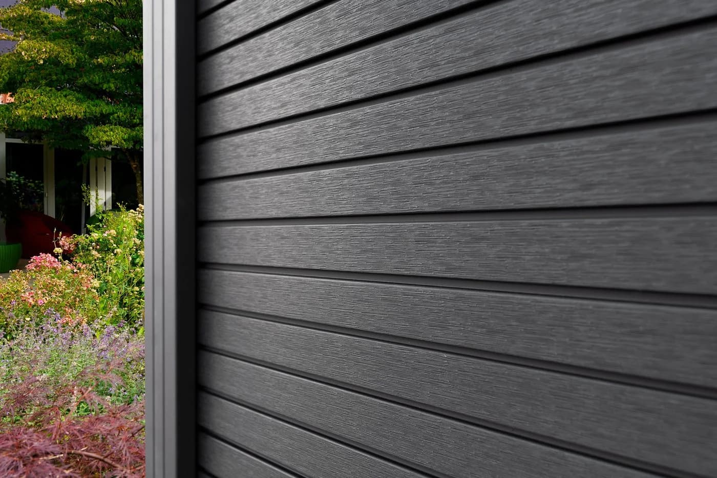 GartenLand Zaun Shadowline WPC Co-extrudiert Schwarz - Bild 5