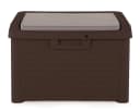 ONDIS24 Kissenbox Santo Kompakt Braun mit Sitzkissen Bild 2