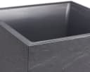ONDIS24 Pflanzkübel Vulkan 50 Anthrazit Vulkanstein-Optik mit Wasserspeicher Bild 4