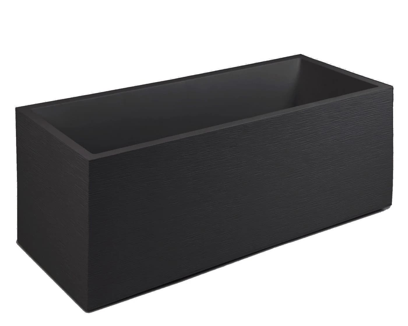 ONDIS24 Pflanzkübel Vulkan Pierre 100cm Graphit UV-beständig