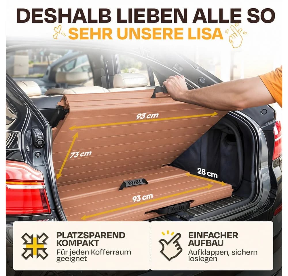 ONDIS24 Bierzeltgarnitur Lena mit Bierbänken Campingtisch - Bild 3