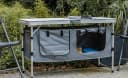 ONDIS24 Campingschrank mit 2 Fächern Aluminiumrahmen Bild 1