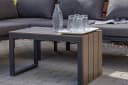 ONDIS24 Gartenlounge-Set Ecksitzgarnitur 3-tlg. inkl. Auflagen, Tisch mit Polywoodplatte, Holzoptik Bild 4