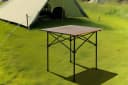 ONDIS24 Campingtisch Klapptisch Braun Aluminium Bild 1