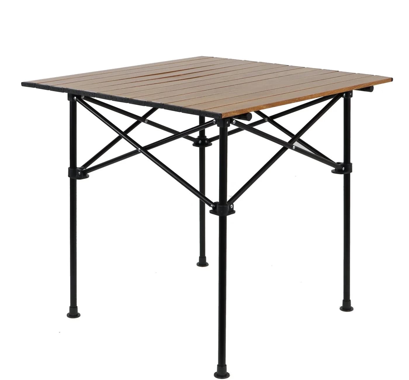ONDIS24 Campingtisch Klapptisch Braun Aluminium - Bild 4