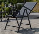 Ondis24 Vinoro Deluxe Aluminium Klappsessel UV-beständig Bild 2