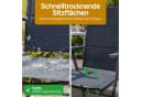 ONDIS24 Gartenstuhl Vinoro Deluxe Aluminium Klappsessel Hochlehner 4er-Set Bild 5