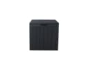 ONDIS24 Gartenbox City Cube 110L Grau Kunststoff Holzoptik Bild 4