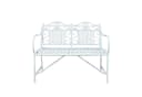 HTI-Living Gartenbank Celia Creme Metallbank Nostalgisch Bild 2