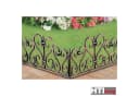 HTI-Living Beetbegrenzung Zierzaun Romantik Nessa Gold Set 4 Elemente Bild 3