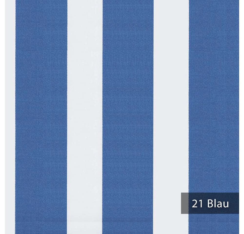 novely® Stoff ARAGON DUO LLORET UV - Blau, wasserabweisend & UV-beständig