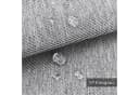novely® OXFORD 350D Outdoor-Stoff Grau Leinen-Look Bild 1