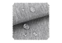 novely® OXFORD 350D Outdoor-Stoff Grau Leinen-Look Bild 2