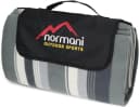 normani Picknickdecke Outdoor-Campingdecke Grau/Gruen Fleece Wasserdicht Bild 3