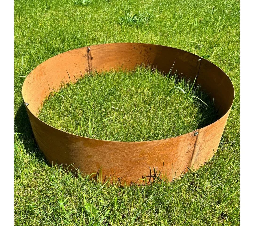 Czaja Pflanzring Ø 100 cm Edelrost Metall Gartenbeet - Bild 4