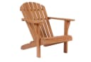 MR.DEKO Gartenliege Adirondack Montreal Teak mit Fußteil Bild 3
