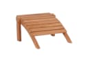 MR.DEKO Gartenliege Adirondack Montreal Teak mit Fußteil Bild 4