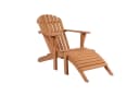 MR.DEKO Gartenliege Montreal Teak 2 Liegen & 3er Beistelltisch Set Bild 1