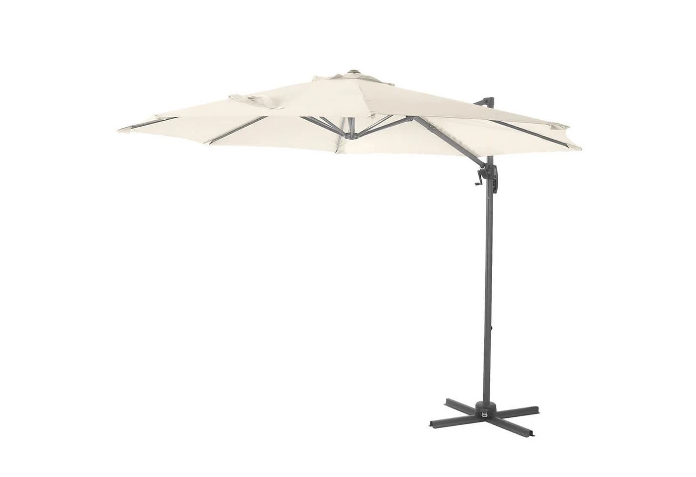 SVITA Ampelschirm Sonnenschirm Beige höhenverstellbar - Bild 3