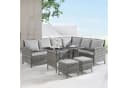 SVITA Gartenlounge-Set MADISON 2-tlg. Lounge mit Tisch Polyrattan Bild 1