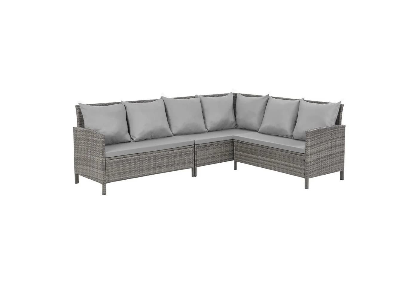 SVITA Gartenlounge-Set MADISON 2-tlg. Lounge mit Tisch Polyrattan - Bild 5