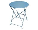 SVITA Bistro-Set BERLIN 3-tlg. Blau Klappbar Bild 3