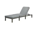 SVITA PEACH Gartenliege Polyrattan 5-fach verstellbar Bild 2