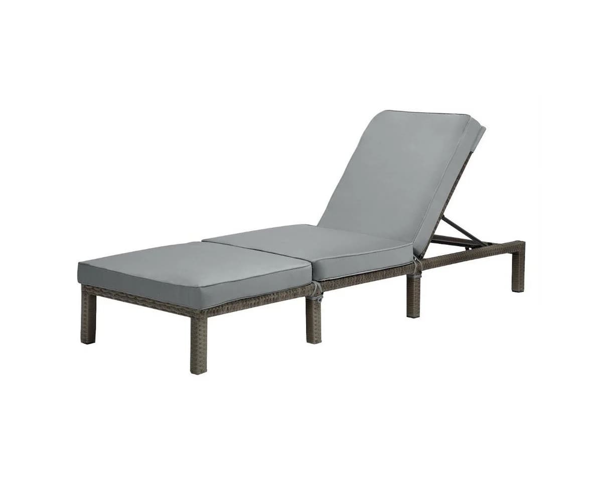 SVITA PEACH Gartenliege Polyrattan 5-fach verstellbar - Bild 2