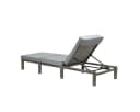 SVITA PEACH Gartenliege Polyrattan 5-fach verstellbar Bild 3