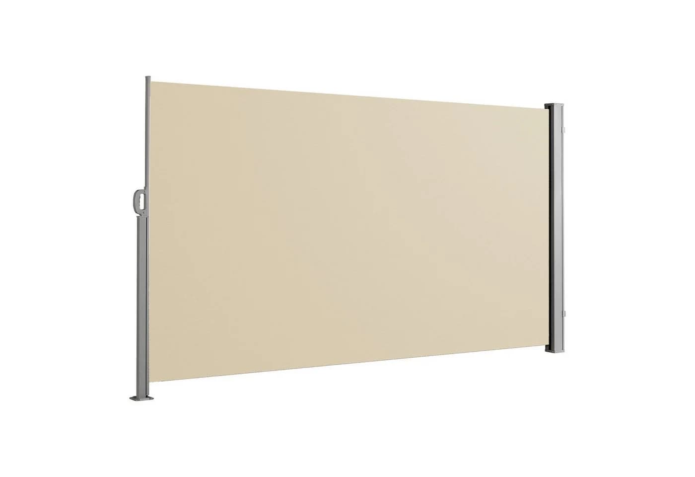 SVITA Seitenmarkise ausziehbar Beige UV50+ Sichtschutz - Bild 2