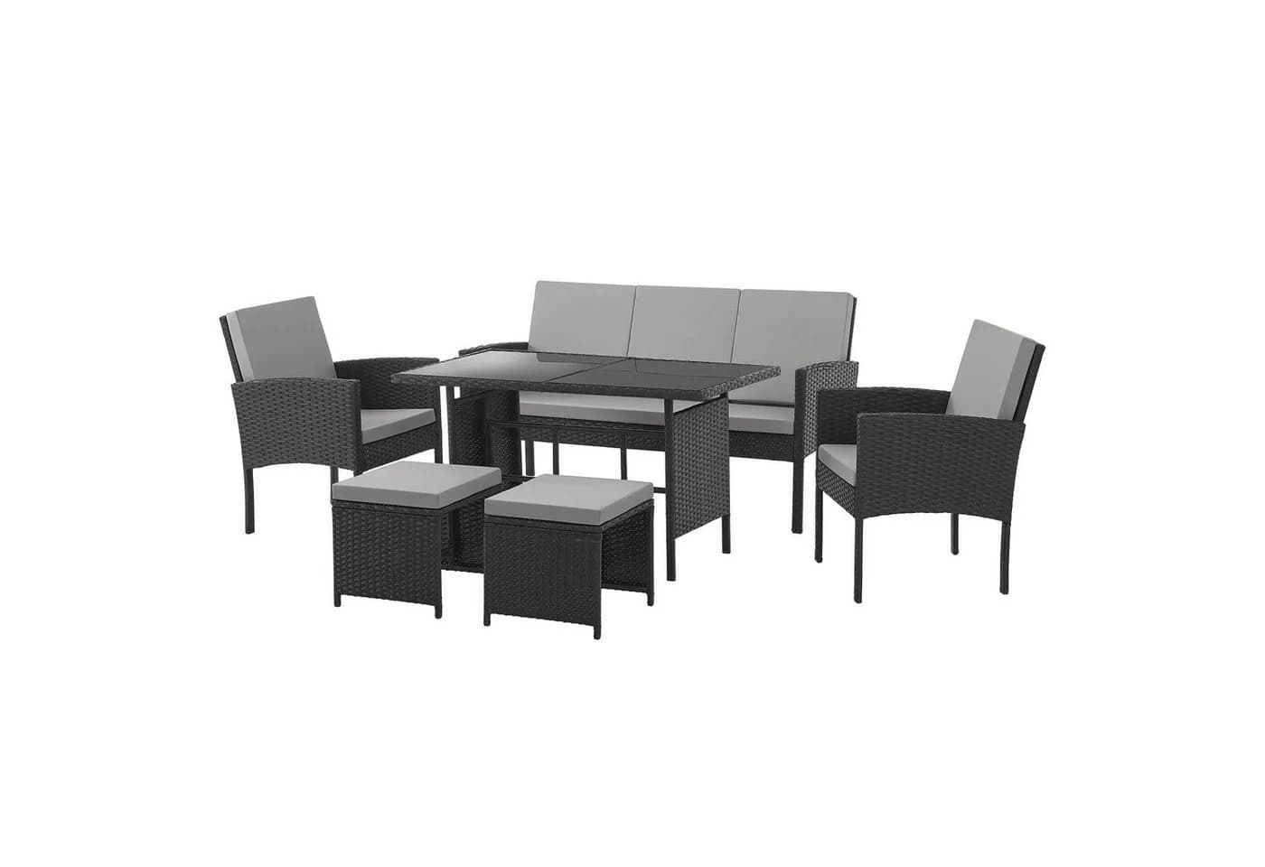 SVITA Gartenlounge-Set DENVER Rattan - Bild 2