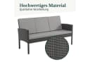SVITA Gartenlounge-Set DENVER Rattan Bild 4