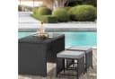 SVITA Gartenlounge-Set ATHINA Polyrattan Schwarz Bild 5